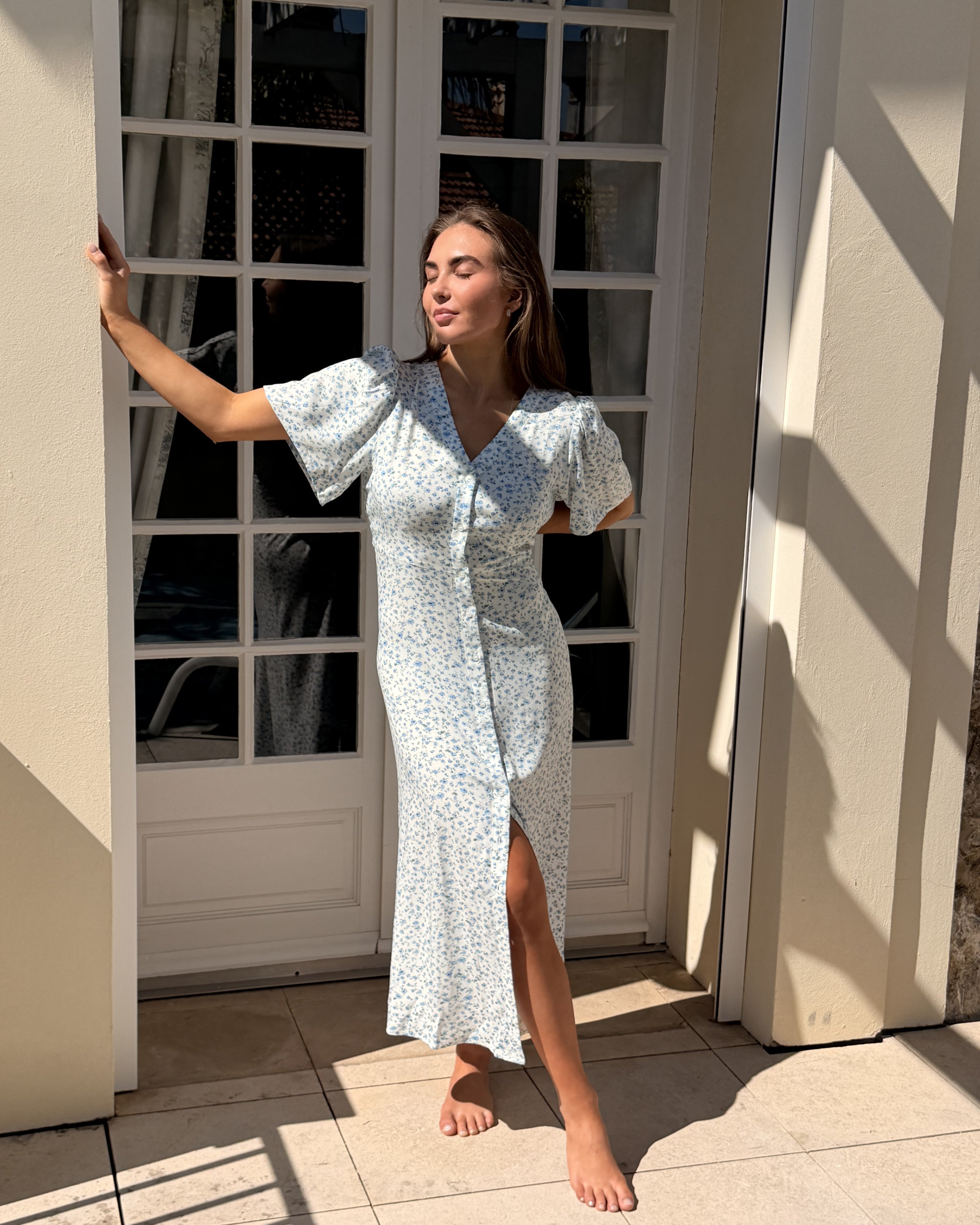 VMALBA Long Dress - Snow White